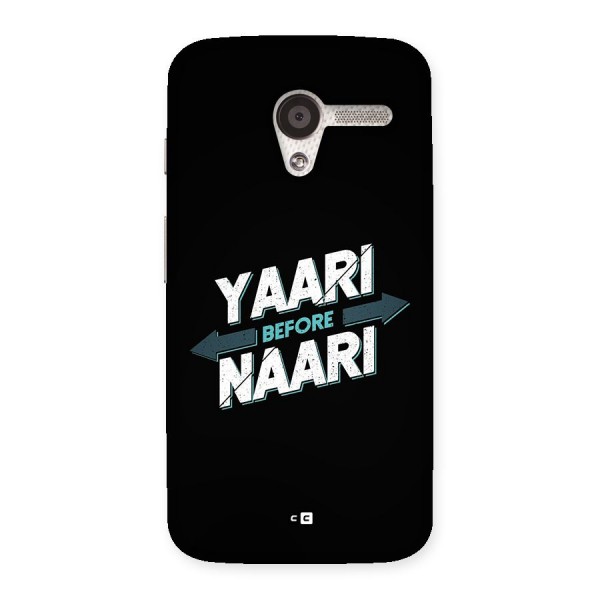 Yaari Naari Back Case for Moto X