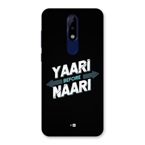 Yaari Naari Back Case for Nokia 5.1 Plus