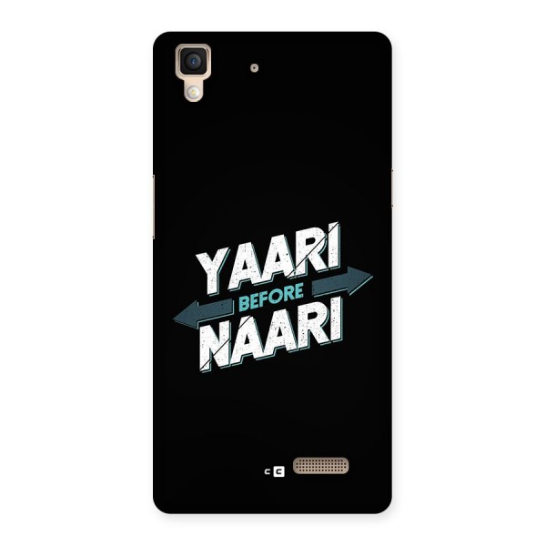 Yaari Naari Back Case for Oppo R7