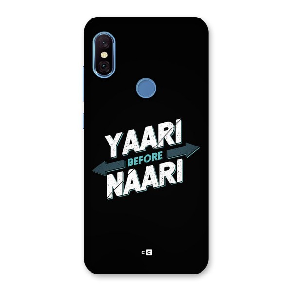 Yaari Naari Back Case for Redmi Note 6 Pro