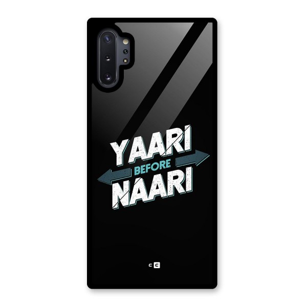 Yaari Naari Glass Back Case for Galaxy Note 10 Plus