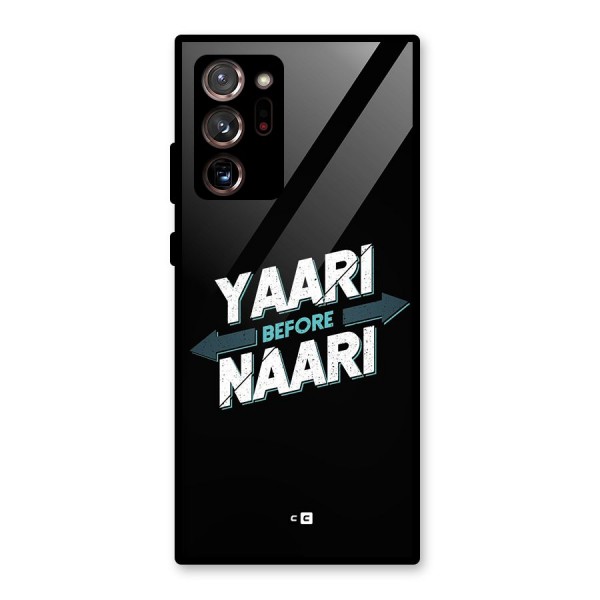 Yaari Naari Glass Back Case for Galaxy Note 20 Ultra