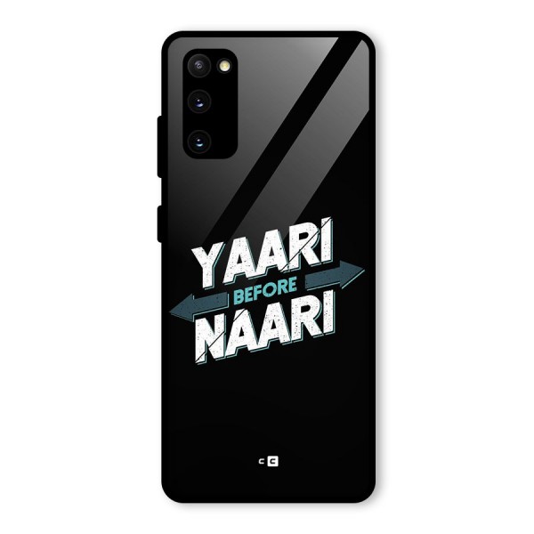 Yaari Naari Glass Back Case for Galaxy S20 FE 5G