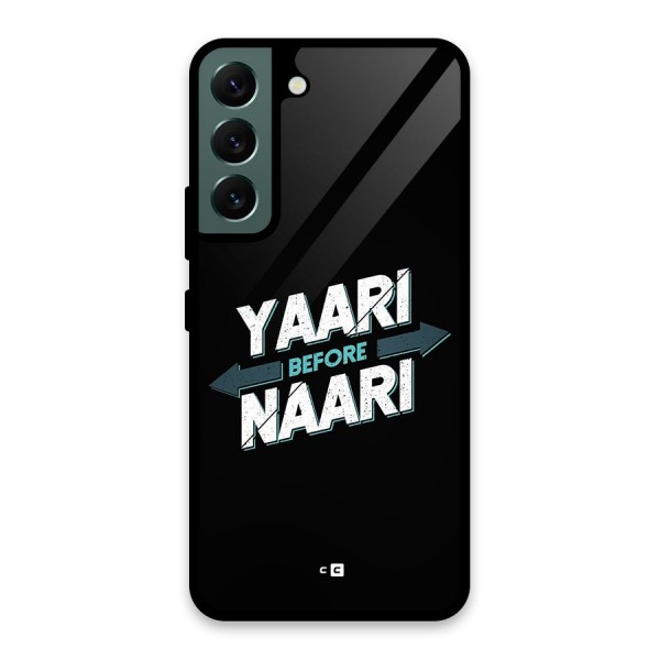 Yaari Naari Glass Back Case for Galaxy S22 5G