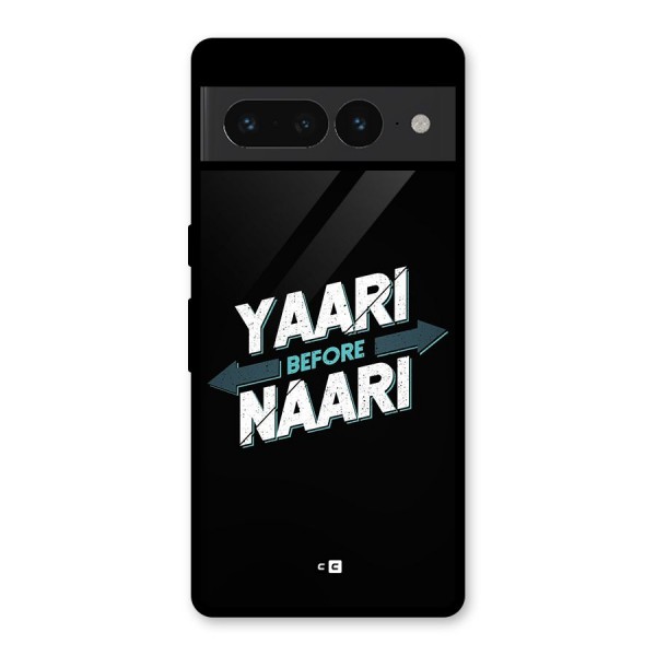Yaari Naari Glass Back Case for Google Pixel 7 Pro