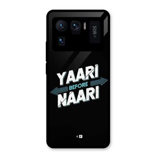 Yaari Naari Glass Back Case for Mi 11 Ultra