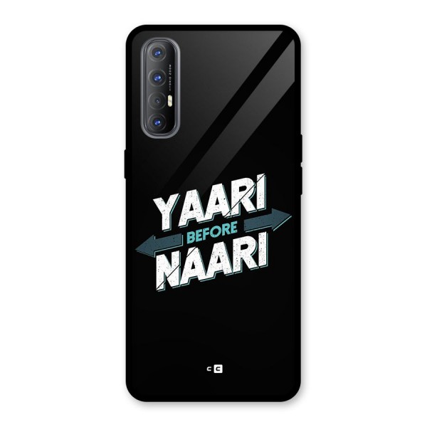 Yaari Naari Glass Back Case for Oppo Reno3 Pro