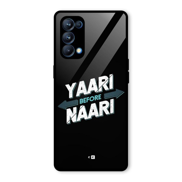 Yaari Naari Glass Back Case for Oppo Reno5 Pro 5G