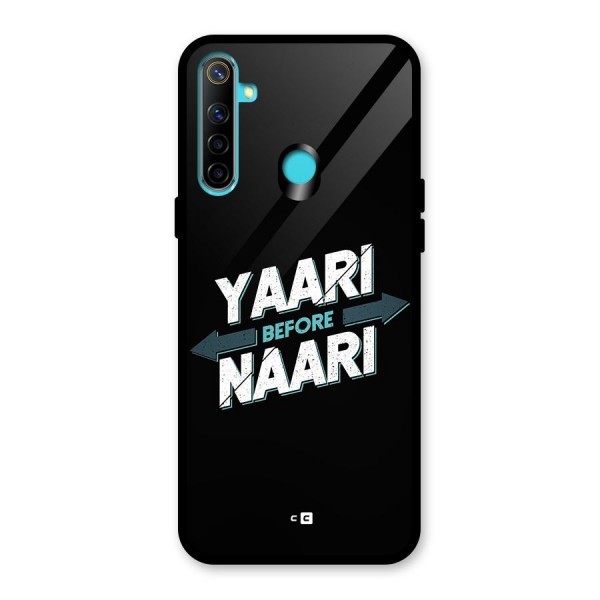 Yaari Naari Glass Back Case for Realme 5