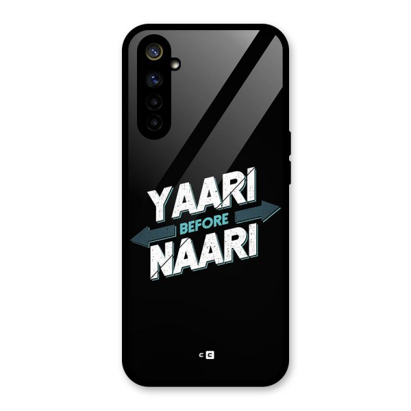 Yaari Naari Glass Back Case for Realme 6