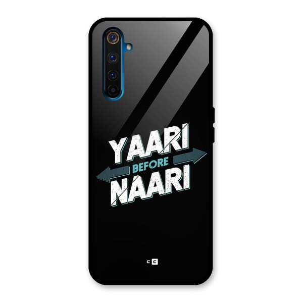 Yaari Naari Glass Back Case for Realme 6 Pro