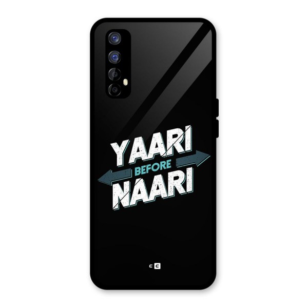 Yaari Naari Glass Back Case for Realme 7