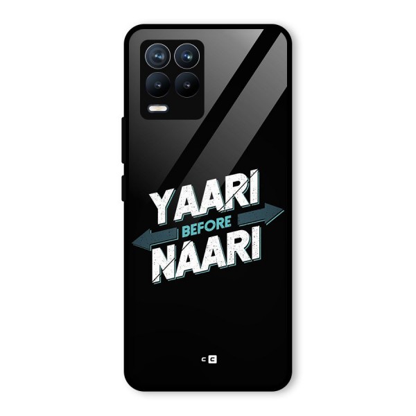 Yaari Naari Glass Back Case for Realme 8 Pro