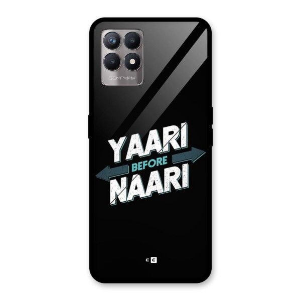 Yaari Naari Glass Back Case for Realme 8i