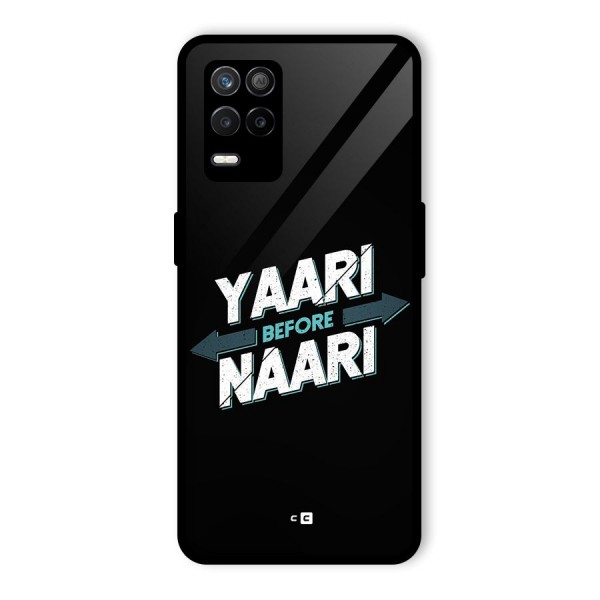 Yaari Naari Glass Back Case for Realme 8s 5G
