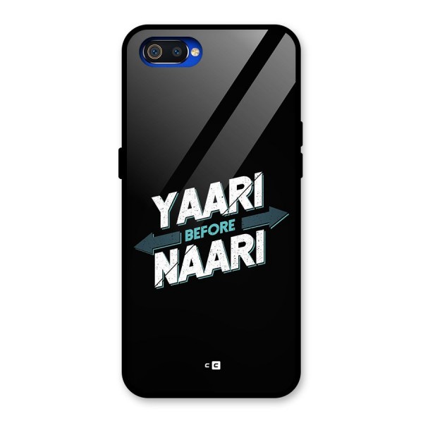 Yaari Naari Glass Back Case for Realme C2