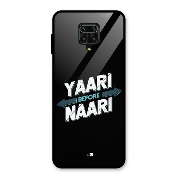 Yaari Naari Glass Back Case for Redmi Note 10 Lite