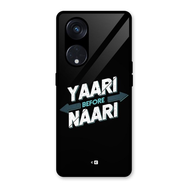 Yaari Naari Glass Back Case for Reno8 T 5G