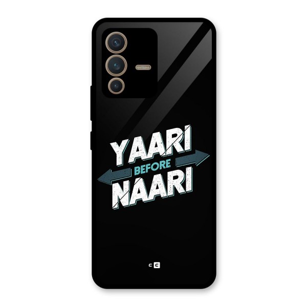 Yaari Naari Glass Back Case for Vivo V23 5G