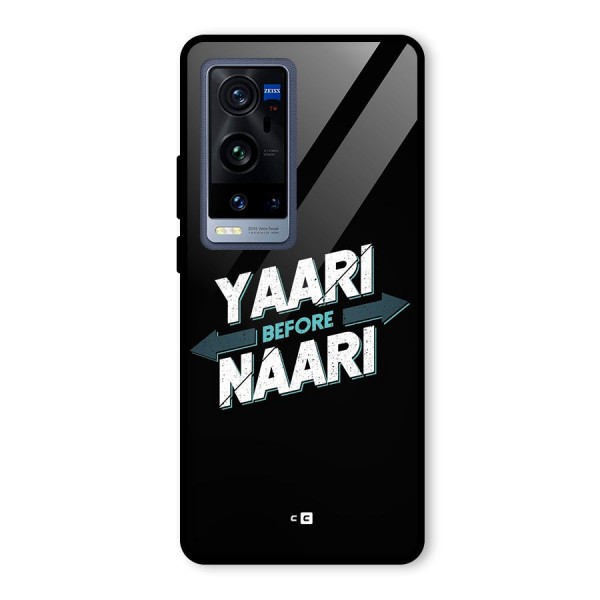 Yaari Naari Glass Back Case for Vivo X60 Pro Plus