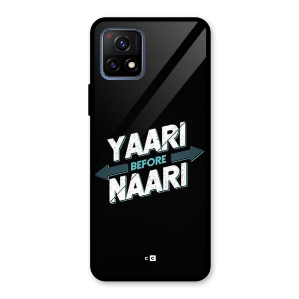 Yaari Naari Glass Back Case for Vivo Y72 5G