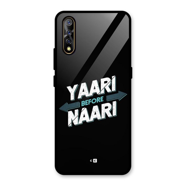 Yaari Naari Glass Back Case for Vivo Z1x