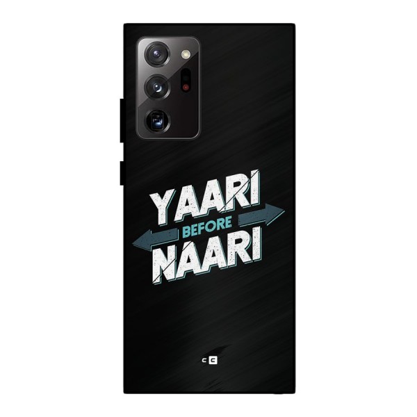 Yaari Naari Metal Back Case for Galaxy Note 20 Ultra