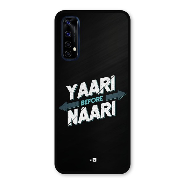 Yaari Naari Metal Back Case for Realme Narzo 20 Pro