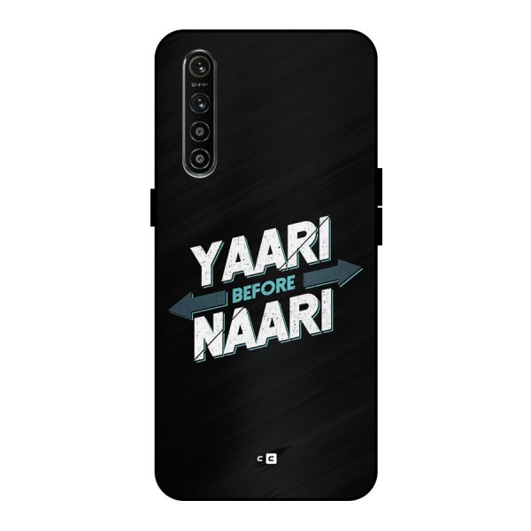 Yaari Naari Metal Back Case for Realme XT