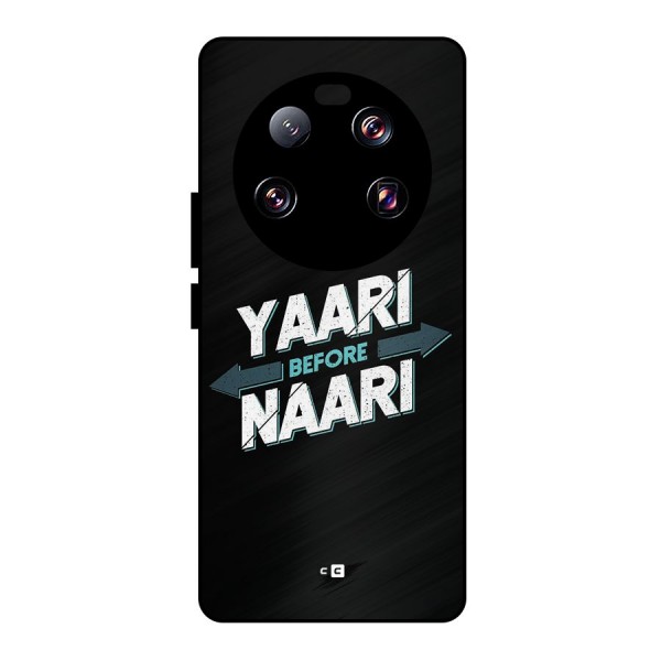 Yaari Naari Metal Back Case for Xiaomi 13 Ultra