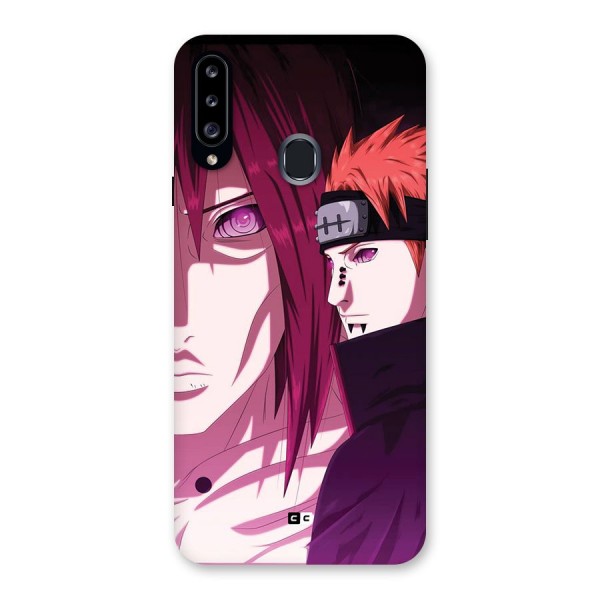 Yahiko With Nagato Back Case for Galaxy A20s