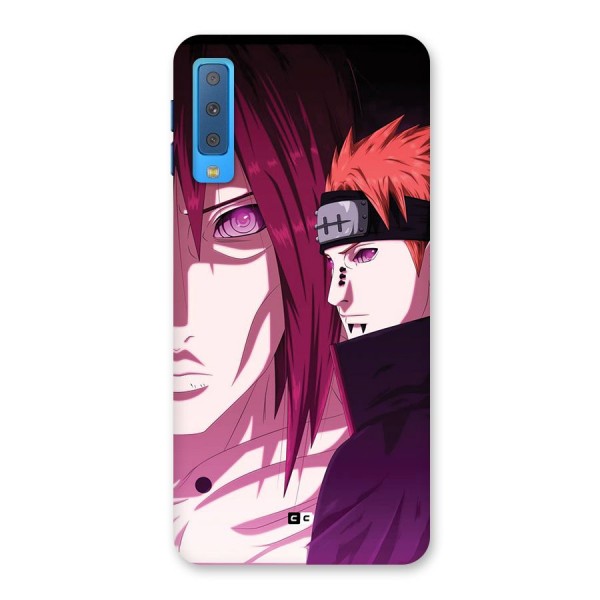 Yahiko With Nagato Back Case for Galaxy A7 (2018)