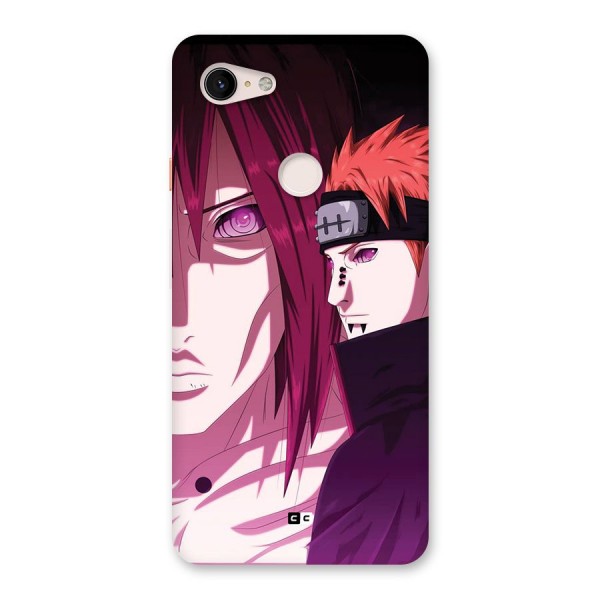 Yahiko With Nagato Back Case for Google Pixel 3 XL