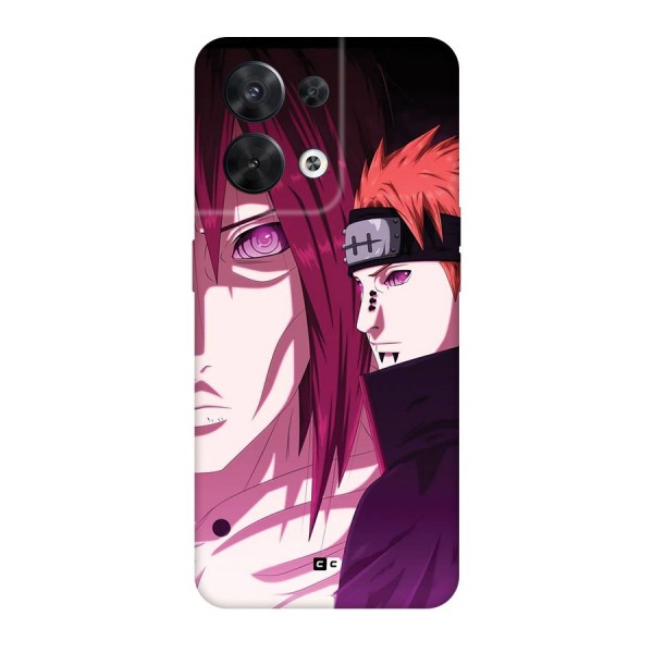 Yahiko With Nagato Back Case for Oppo Reno8 5G