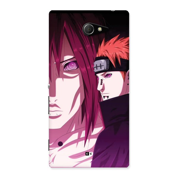 Yahiko With Nagato Back Case for Xperia M2