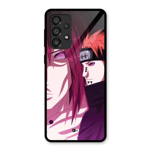 Yahiko With Nagato Glass Back Case for Galaxy A33 5G