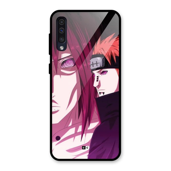 Yahiko With Nagato Glass Back Case for Galaxy A50s