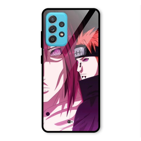 Yahiko With Nagato Glass Back Case for Galaxy A52s 5G