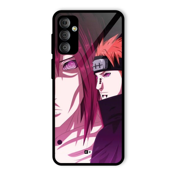 Yahiko With Nagato Glass Back Case for Galaxy F23