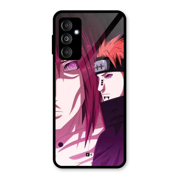 Yahiko With Nagato Glass Back Case for Galaxy M14 5G