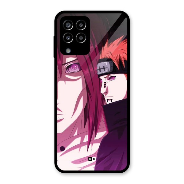 Yahiko With Nagato Glass Back Case for Galaxy M33