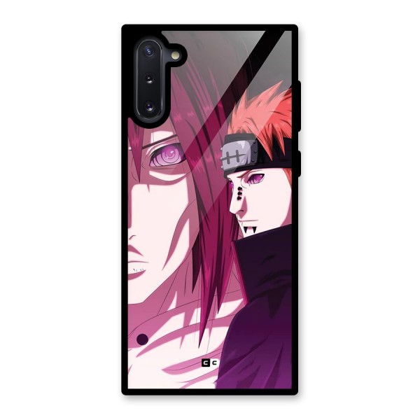 Yahiko With Nagato Glass Back Case for Galaxy Note 10