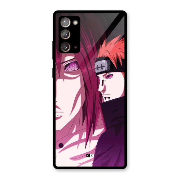 Yahiko With Nagato Glass Back Case for Galaxy Note 20