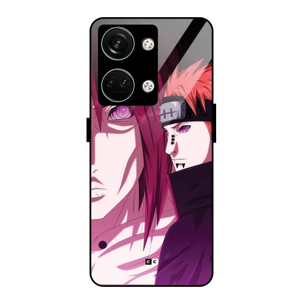 Yahiko With Nagato Glass Back Case for Oneplus Nord 3