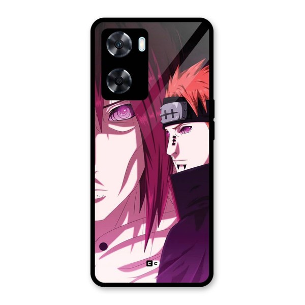 Yahiko With Nagato Glass Back Case for Oppo A77s