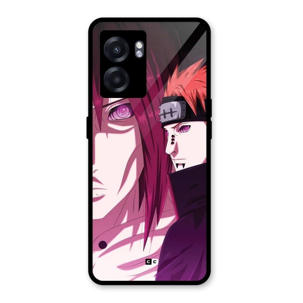 Yahiko With Nagato Glass Back Case for Oppo K10 (5G)