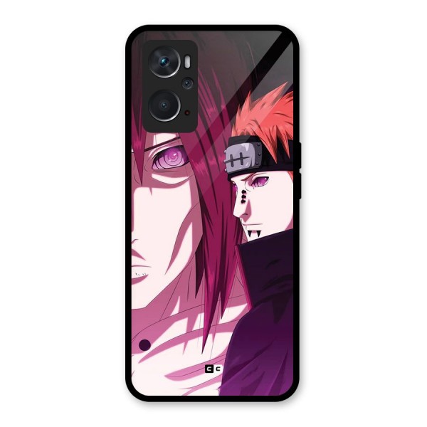 Yahiko With Nagato Glass Back Case for Oppo K10 4G