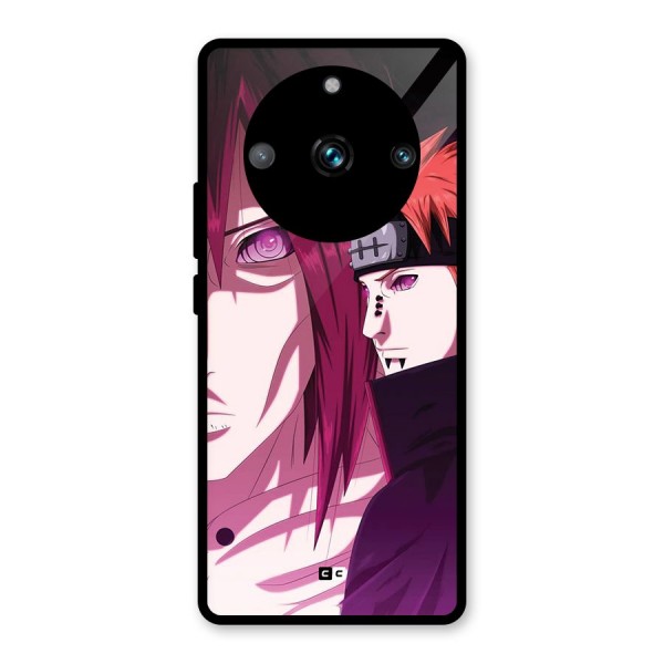 Yahiko With Nagato Glass Back Case for Realme 11 Pro