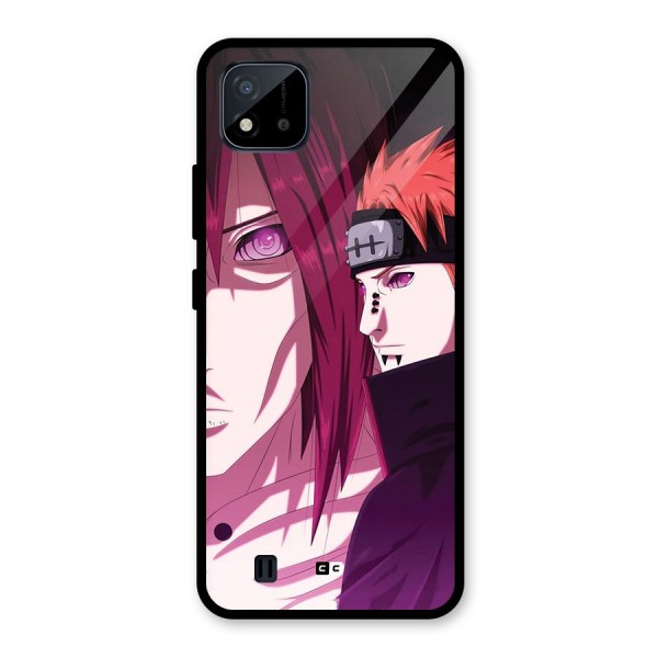 Yahiko With Nagato Glass Back Case for Realme C11 2021