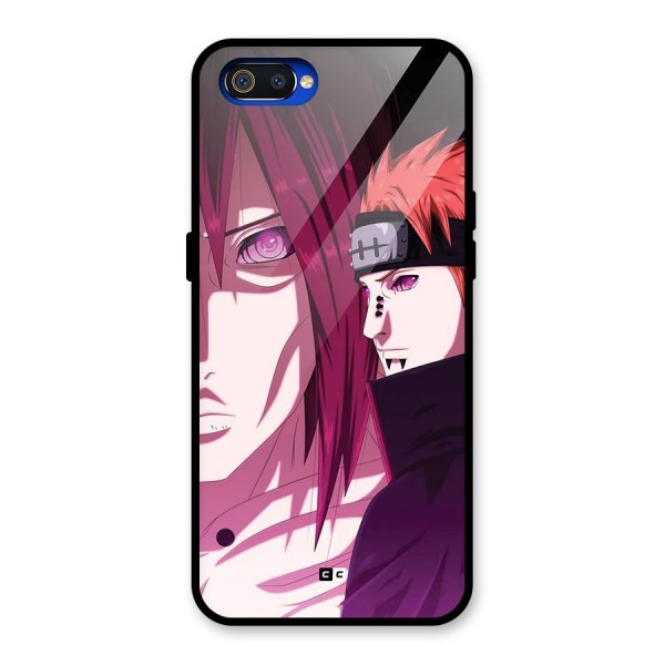 Yahiko With Nagato Glass Back Case for Realme C2